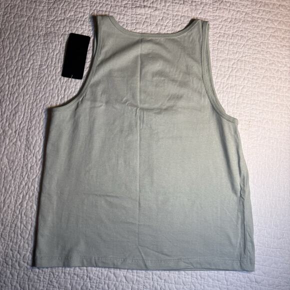 NWT Hurley The Hurley Surf Co. Light Mint Graphic Tank Top Women's Size Large - Picture 4 of 4